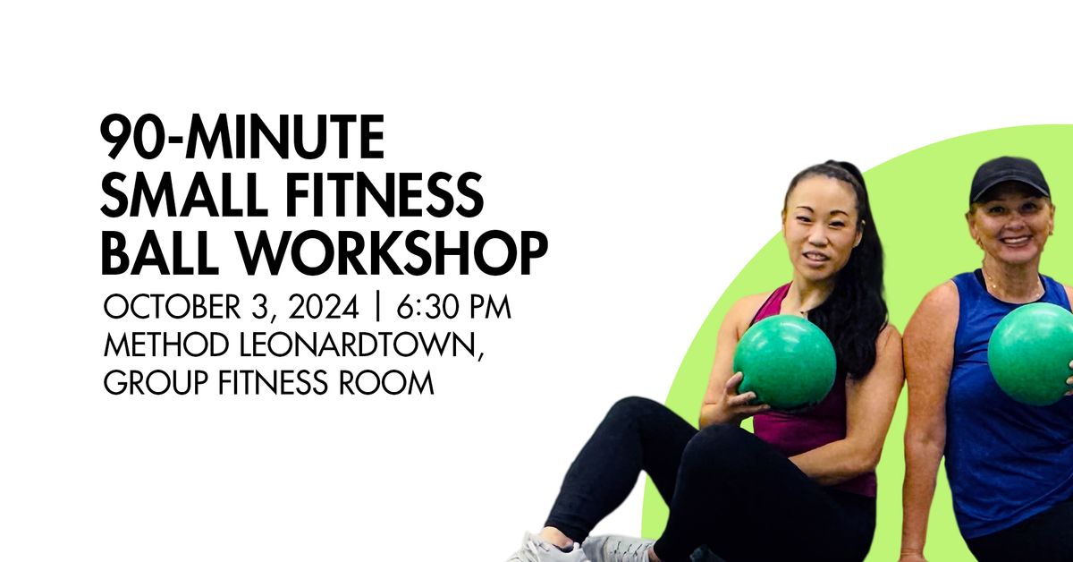 90-Minute Small Fitness Ball Workshop