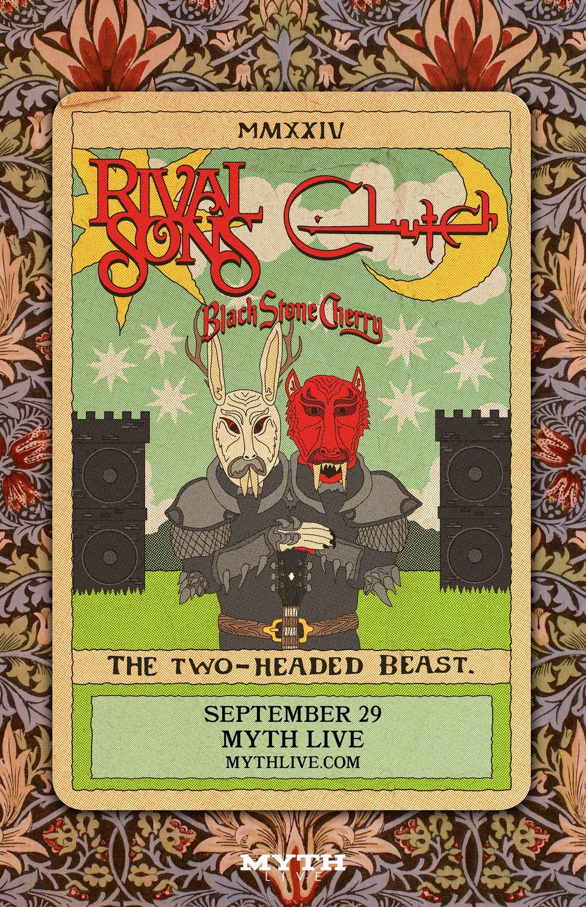 \t RIVAL SONS & CLUTCH: The Two-Headed Beast Tour