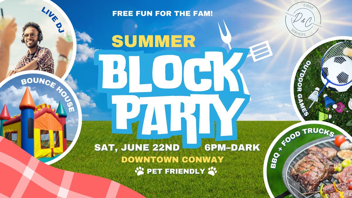 Conway Summer Block Party