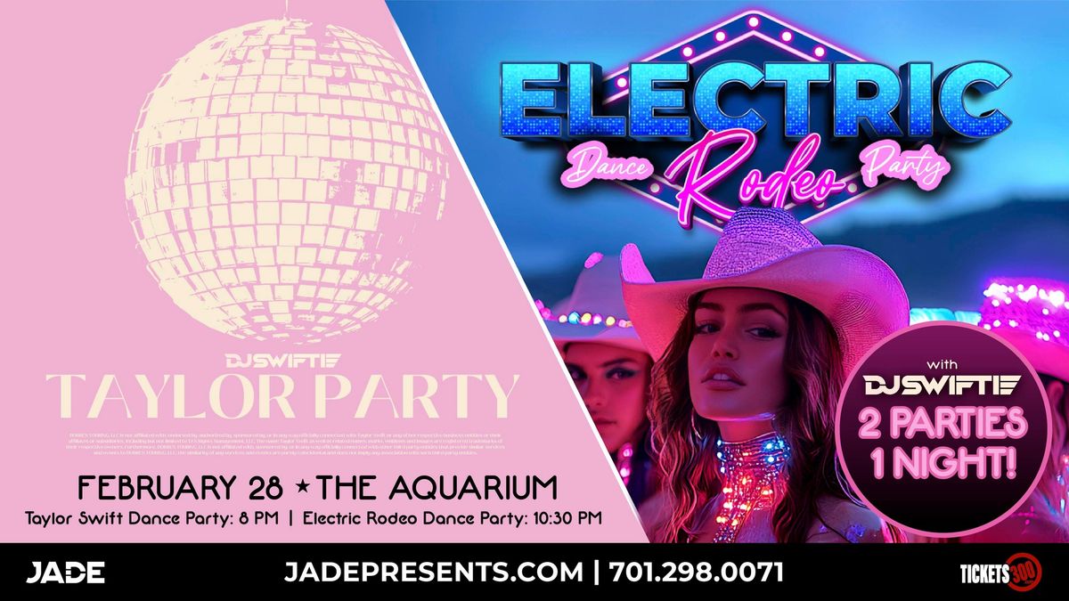 TAYLOR DANCE PARTY Featuring DJ Swiftie & Electric Rodeo Dance Party | Fargo, ND