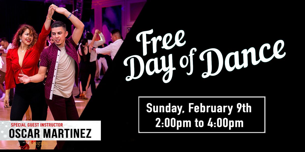 FREE Day of Dance w\/ Oscar Martinez