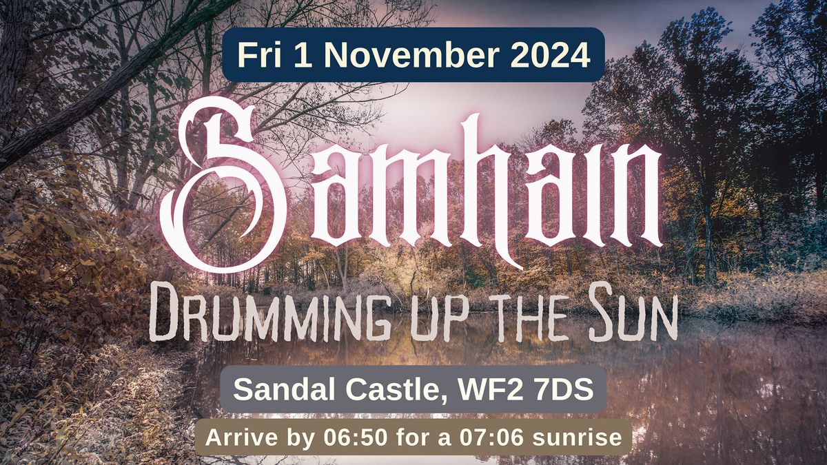 Drumming up the Samhain sun