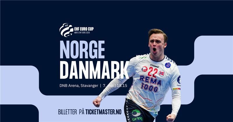 H\u00e5ndballgutta | EHF Euro Cup | Stavanger | Norge - Danmark