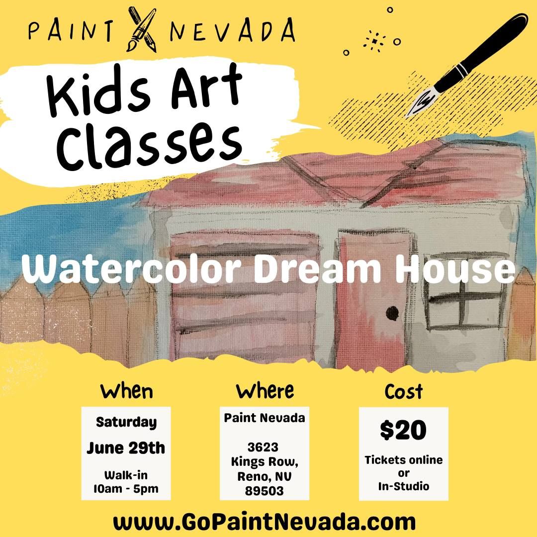 Watercolor Dream House Class