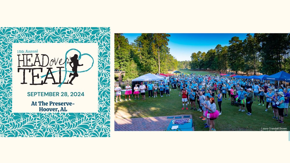 15th Annual Head Over Teal 5K & 10K