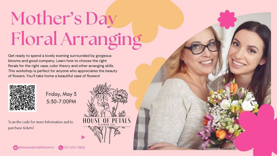 Mother's Day Floral Arranging Workshop
