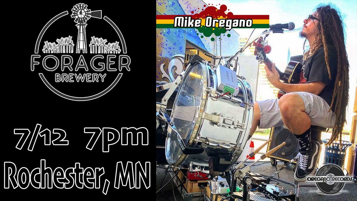 Mike Oregano at Forager Brewery