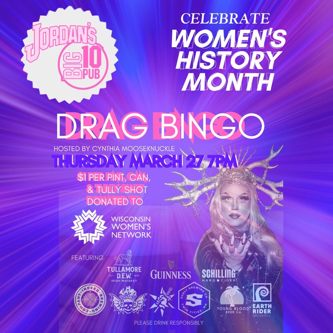 Drag Bingo at Jordan's Big 10