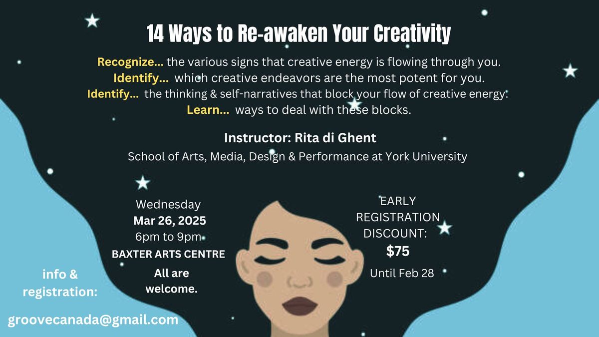 Re-Awaken Your Creativity