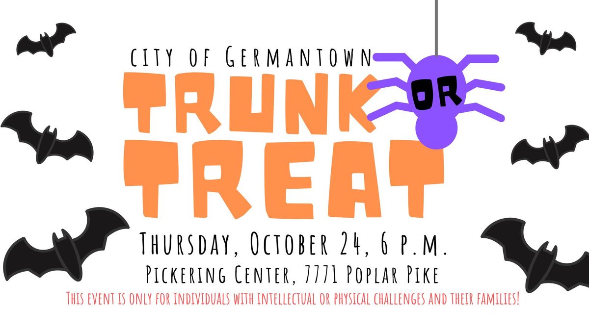 Special Needs Trunk or Treat