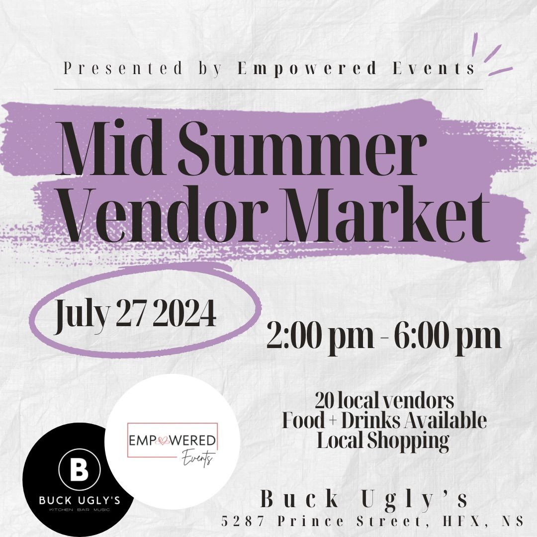 Mid Summer Vendor Market