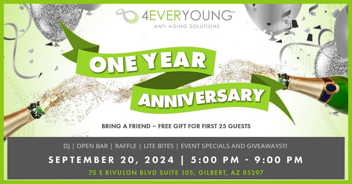 One Year Anniversary Event!!!