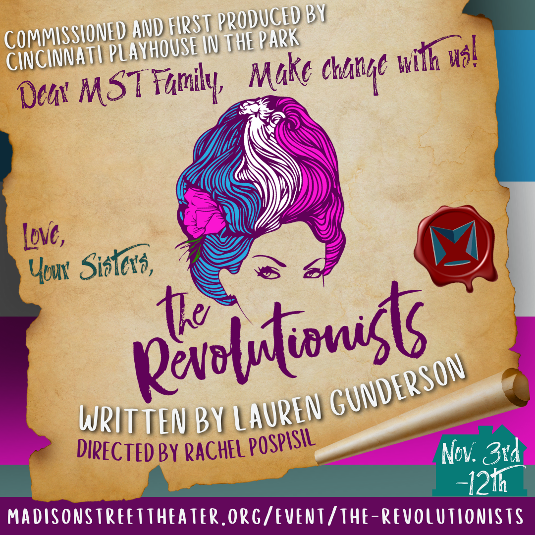 The Revolutionists at Fisher Theater Ames