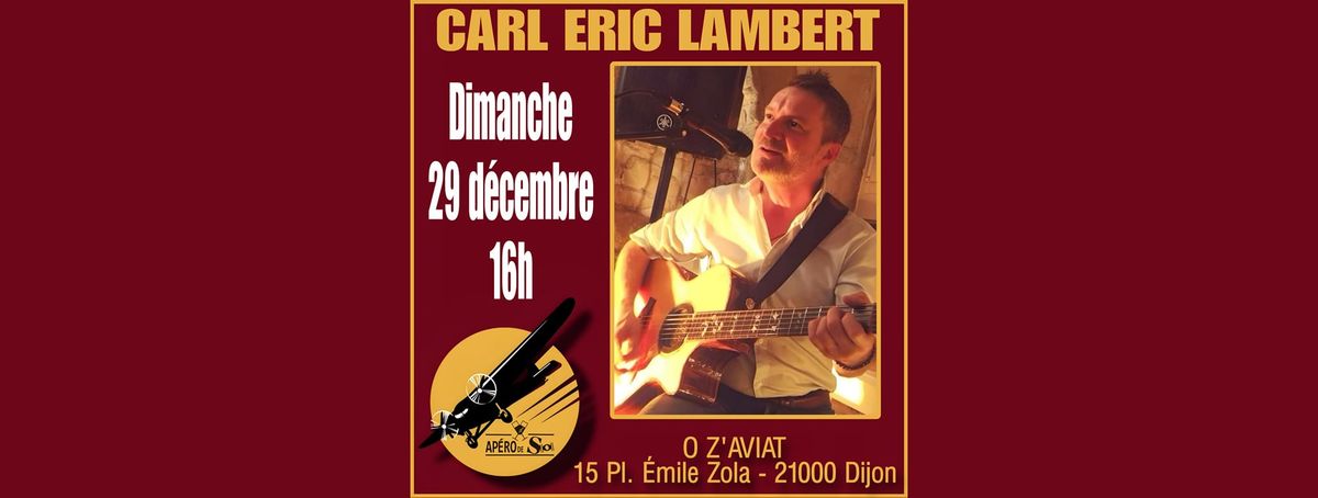 Carl Eric Lambert en guitare voix 