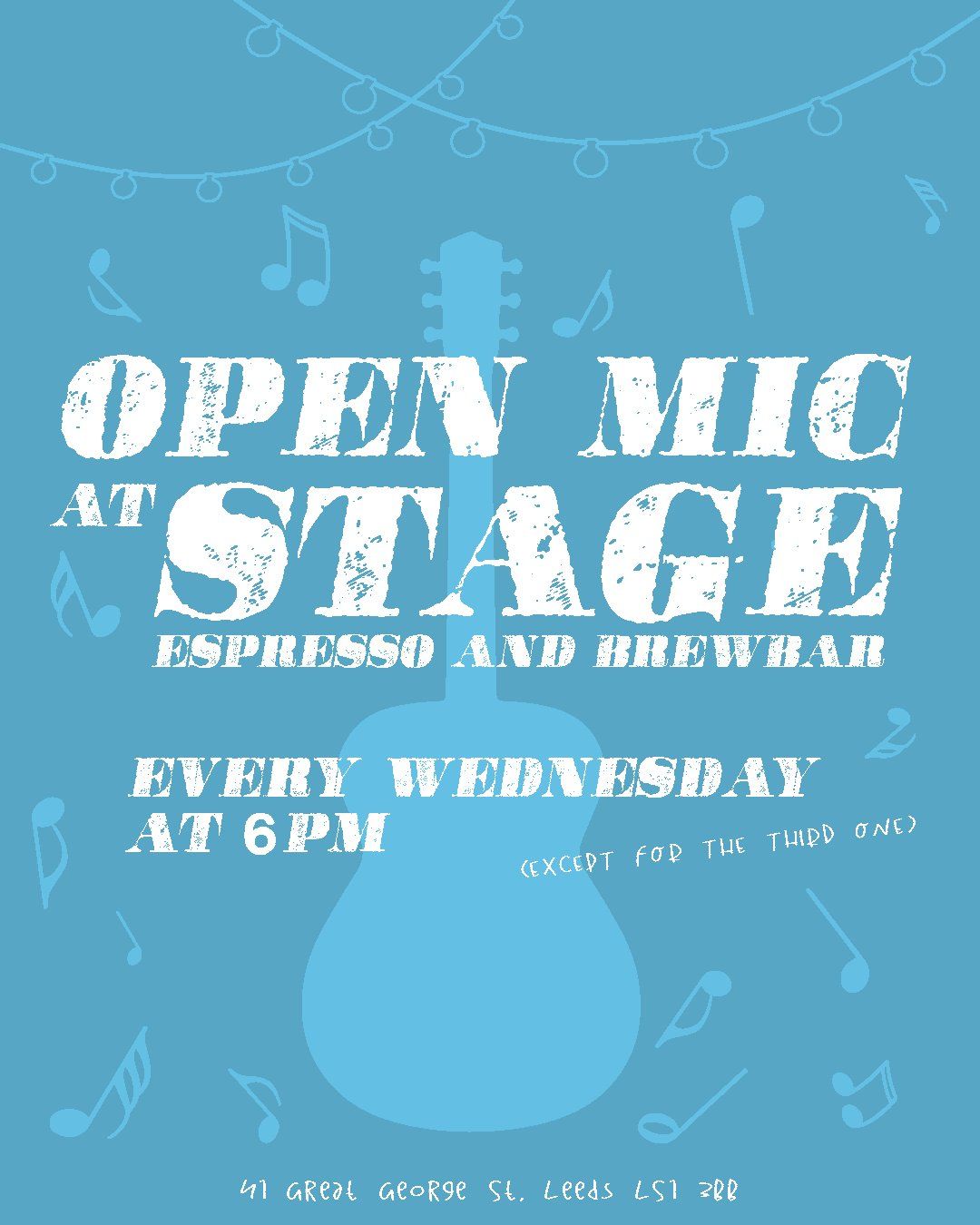 Open Mic Night at Stage