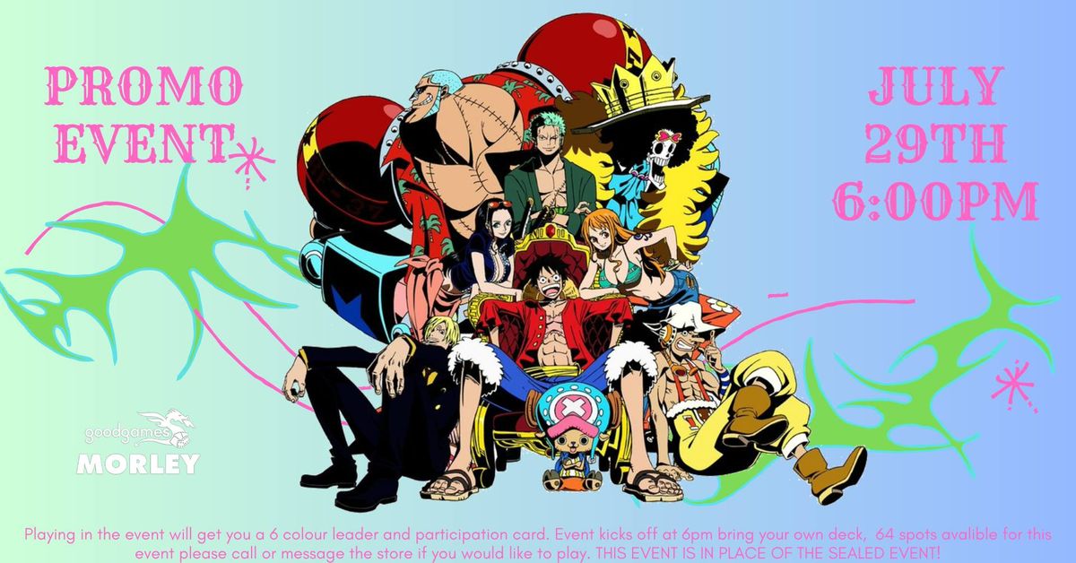 One Piece Promo Event GGMorley