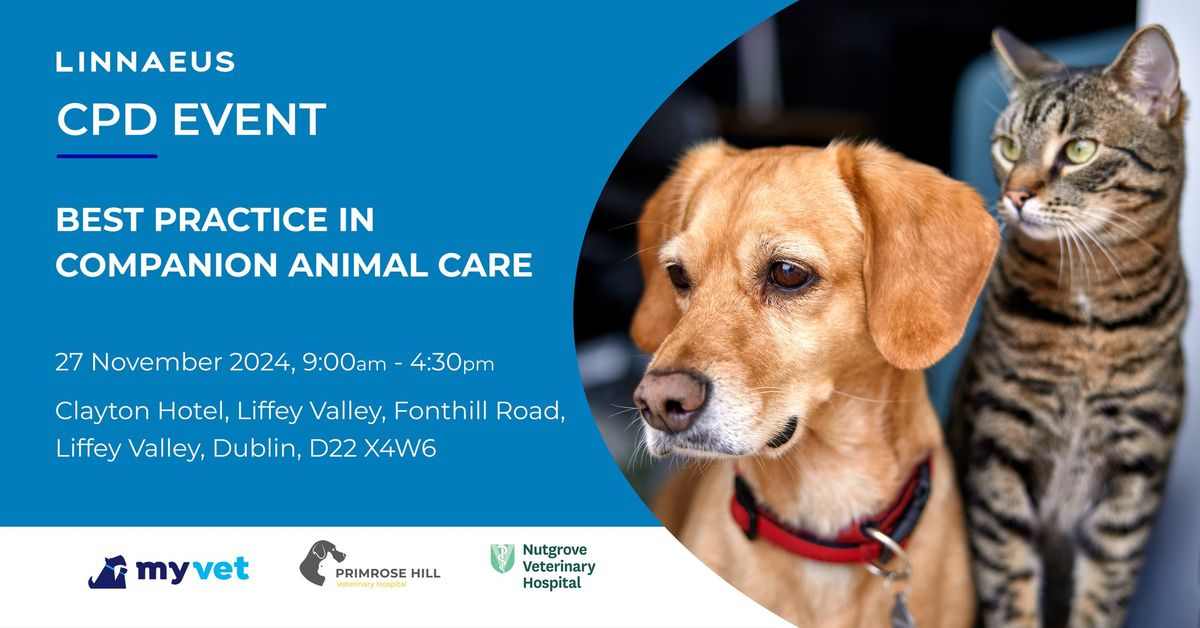 CPD for Veterinary Professionals: Best Practice in Companion Animal Care