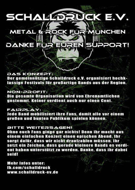 23. Schalldruck-Festival (Rock & Classic Metal)