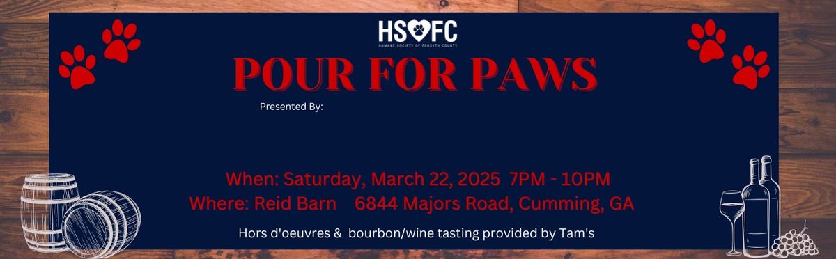 Pour for Paws