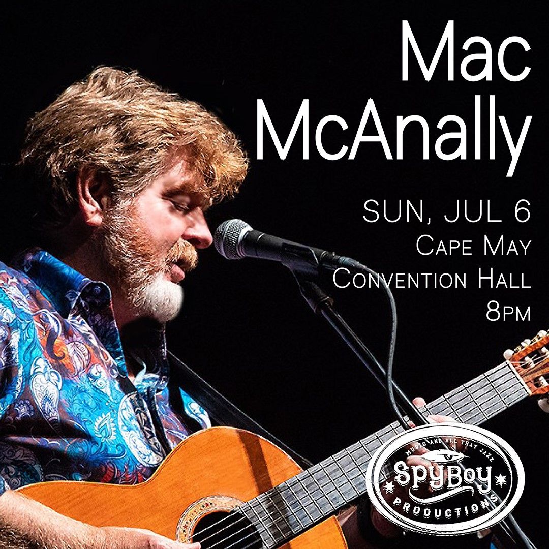 Cape May Summer Concert Series: Mac McAnally