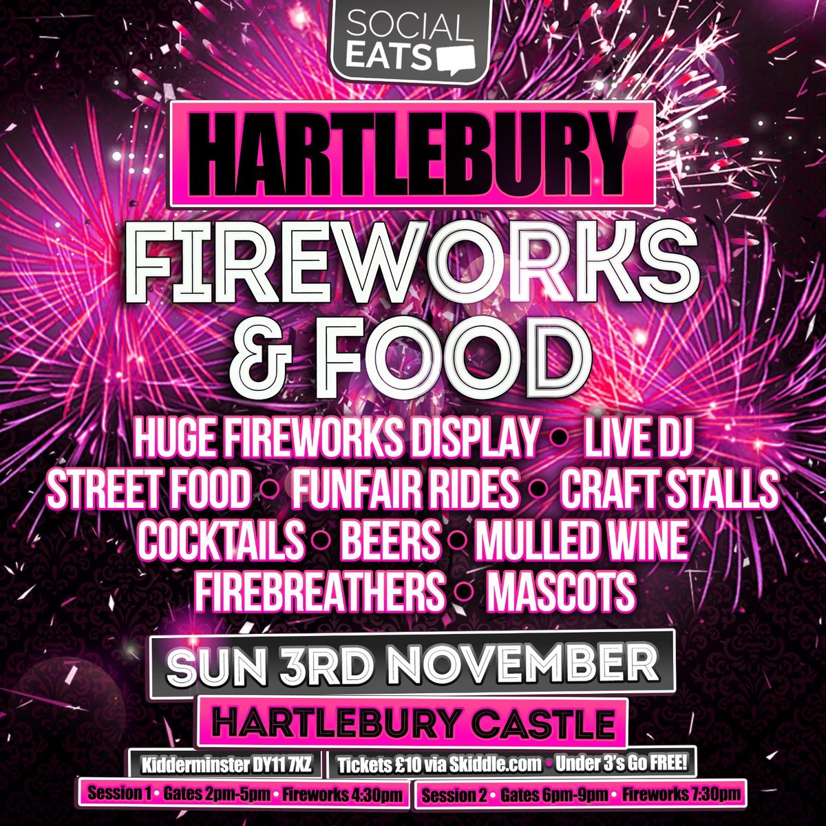 Hartlebury Fireworks & Street Food