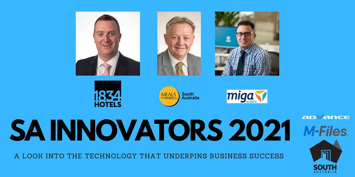 Innovators 2021 - Celebrating innovation and success in South Australia
