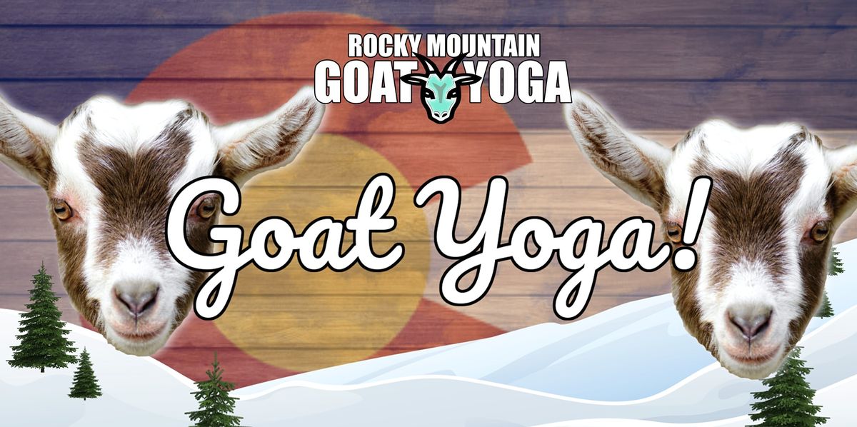 Goat Yoga - February 27th  (RMGY Studio)