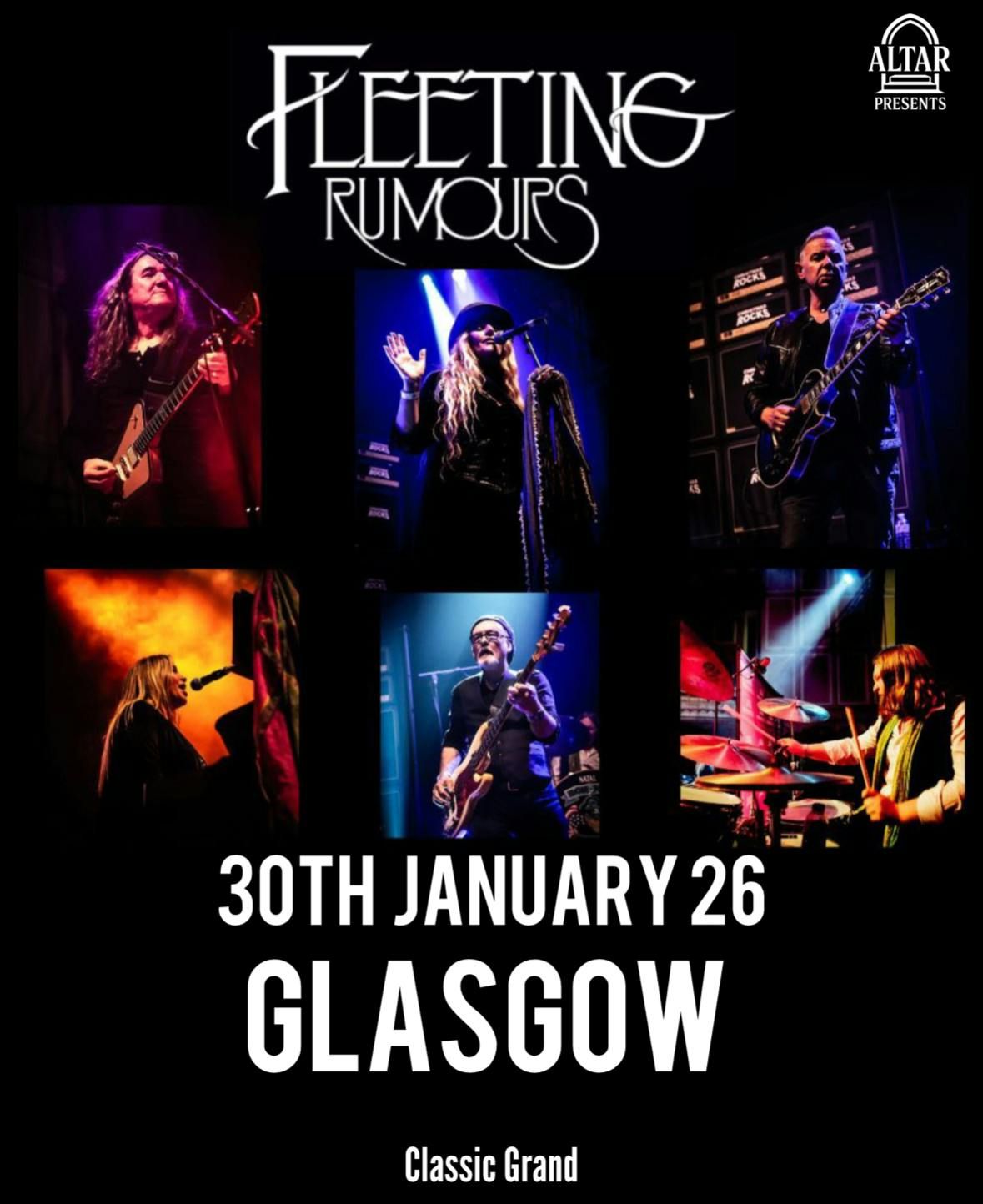 Fleeting Rumours - A Tribute to Fleetwood Mac Glasgow