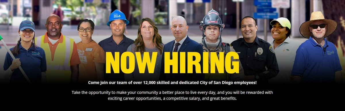 City of San Diego Employment Informational Session