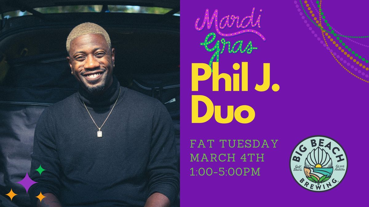 Mardi Gras Live Music: Phil J Duo