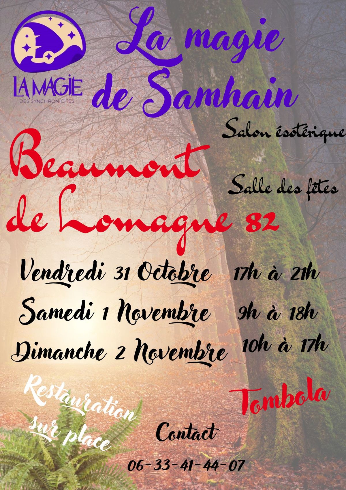 La magie de Samhain \u00e0 BEAUMONT DE LOMAGNE 82