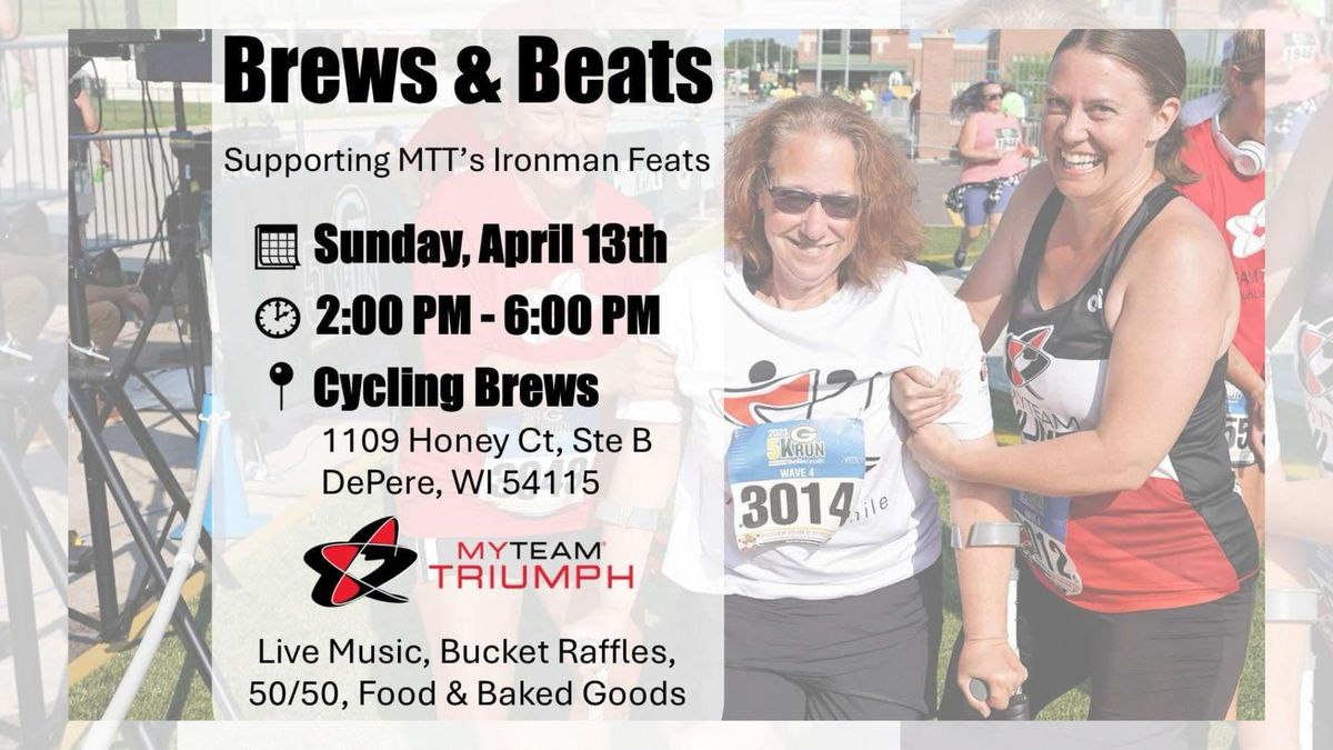 \ud83c\udf7b Brews & Beats \u2013 Supporting Team Christi\u2019s Ironman Journey! 