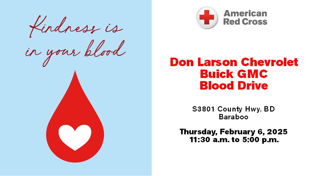 Don Larson Chevrolet Buick GMC Blood Drive