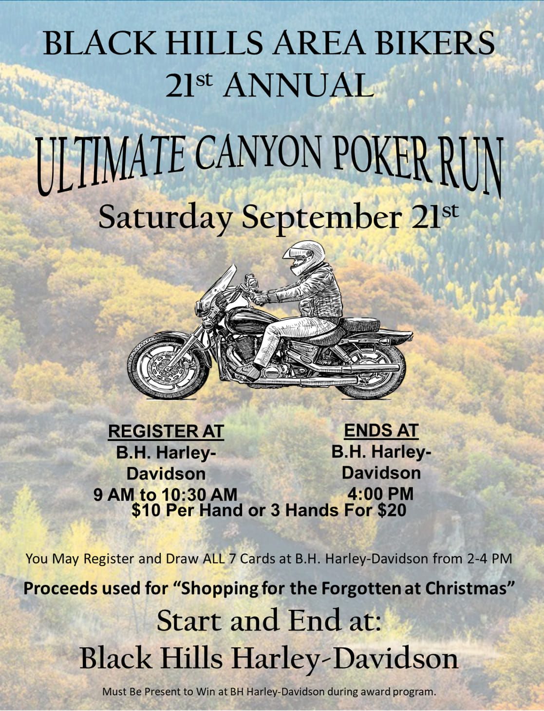 Ultimate Canyon Poker Run