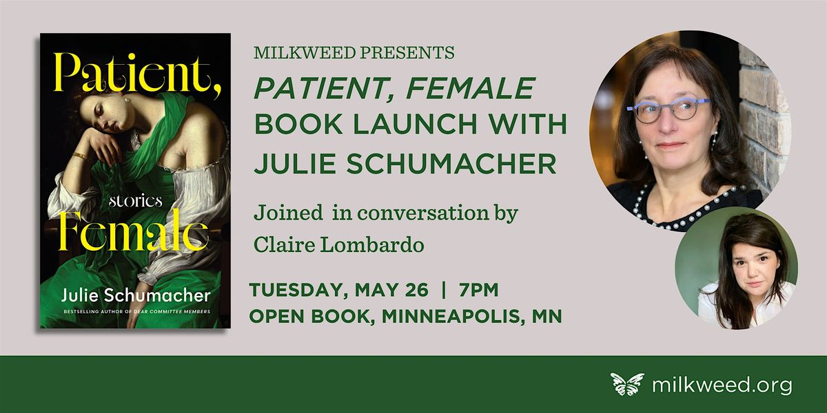 Book launch with Julie Schumacher