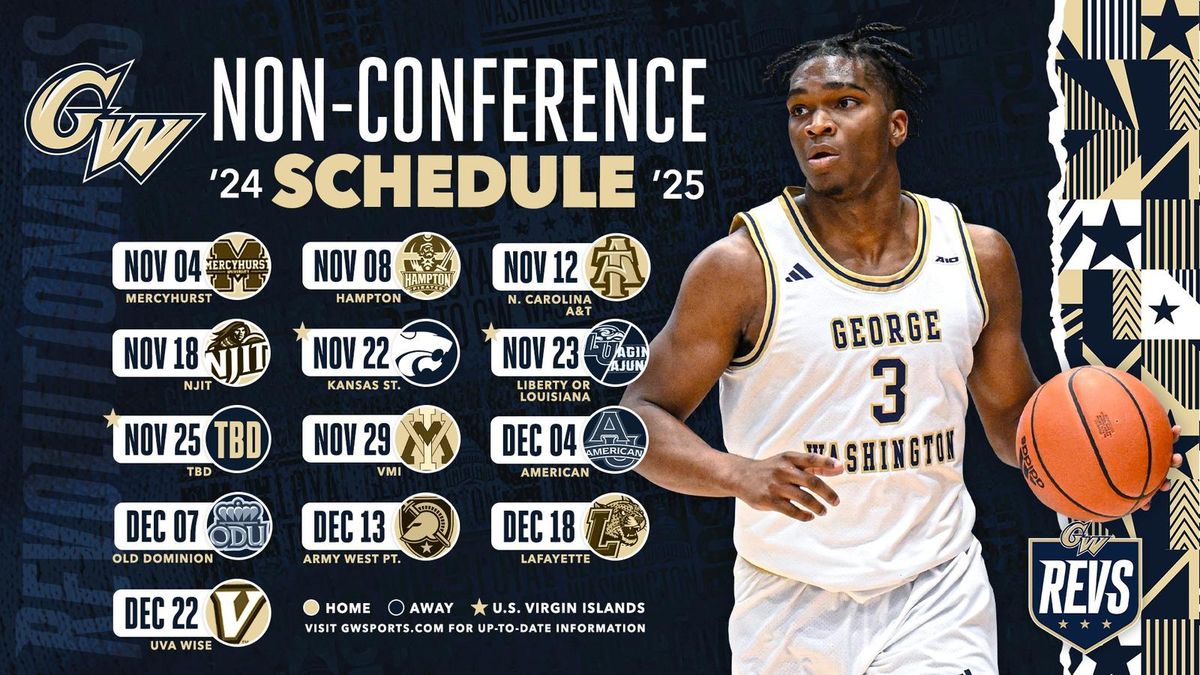 Parking Old Dominion Monarchs at George Washington Revolutionaries Mens Basketball