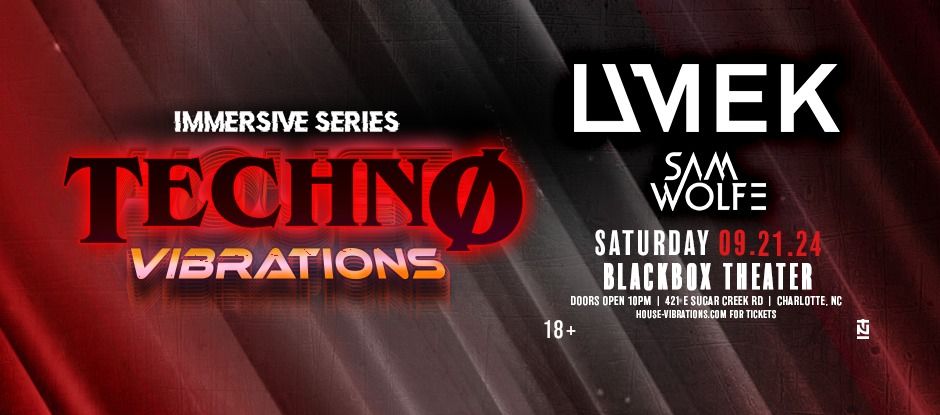 Techno Vibrations l September 21 l Blackbox CLT