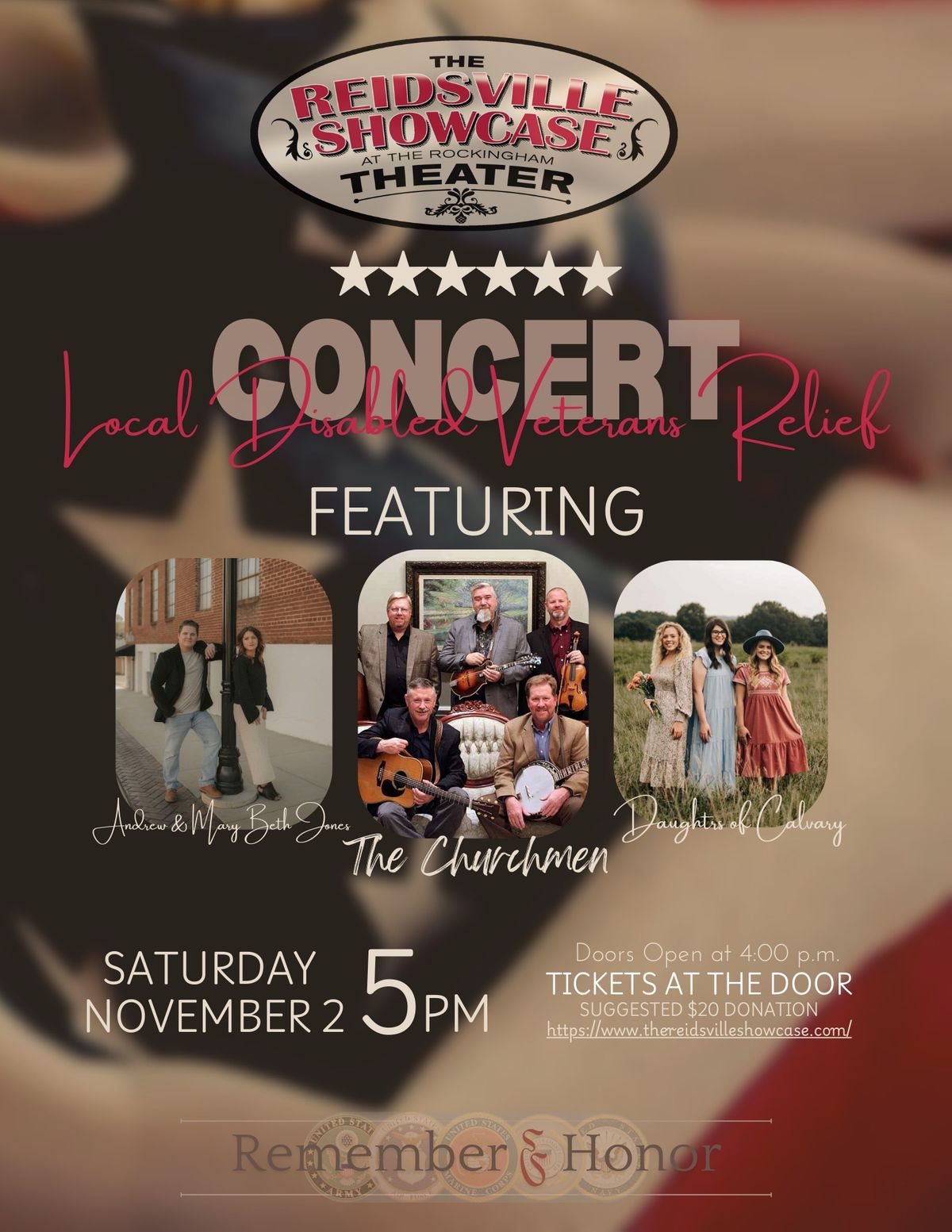 Gospel concert benefit