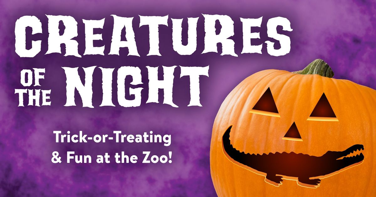 Trick-or-Treat at Creatures of the Night 