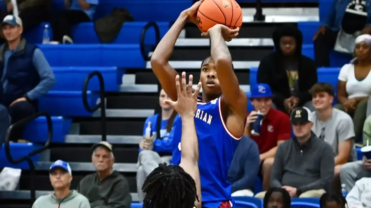 Parking Charleston Southern Buccaneers at Presbyterian Blue Hose Mens Basketball