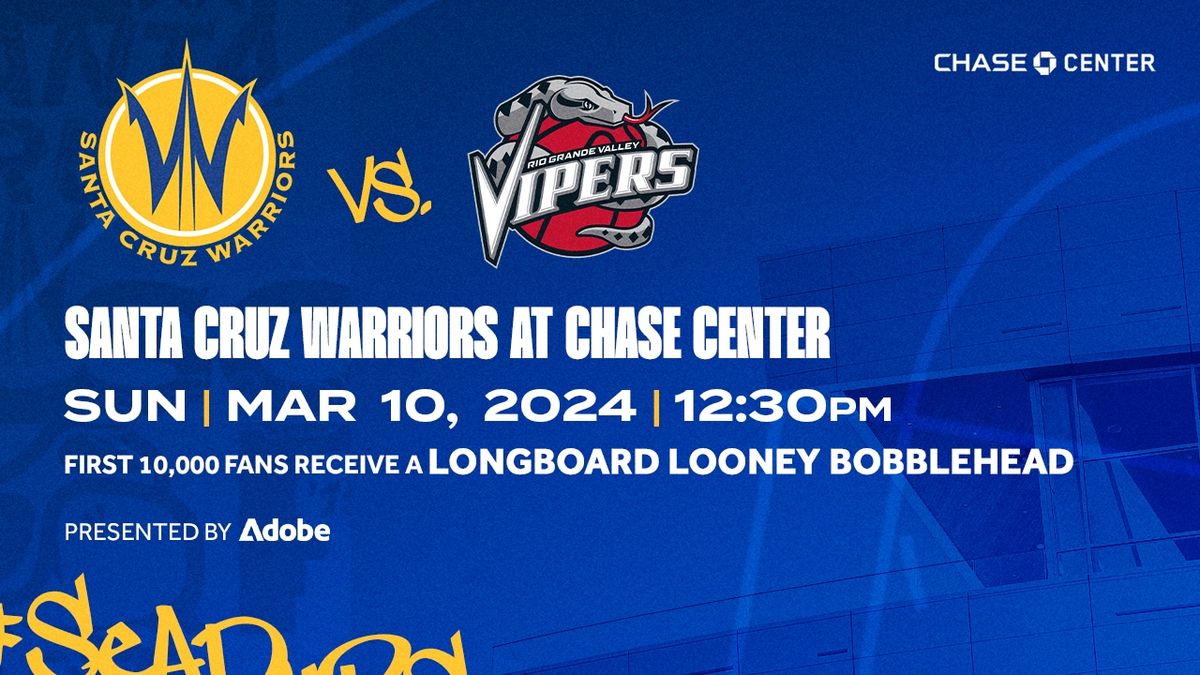 Parking Rio Grande Valley Vipers at Santa Cruz Warriors