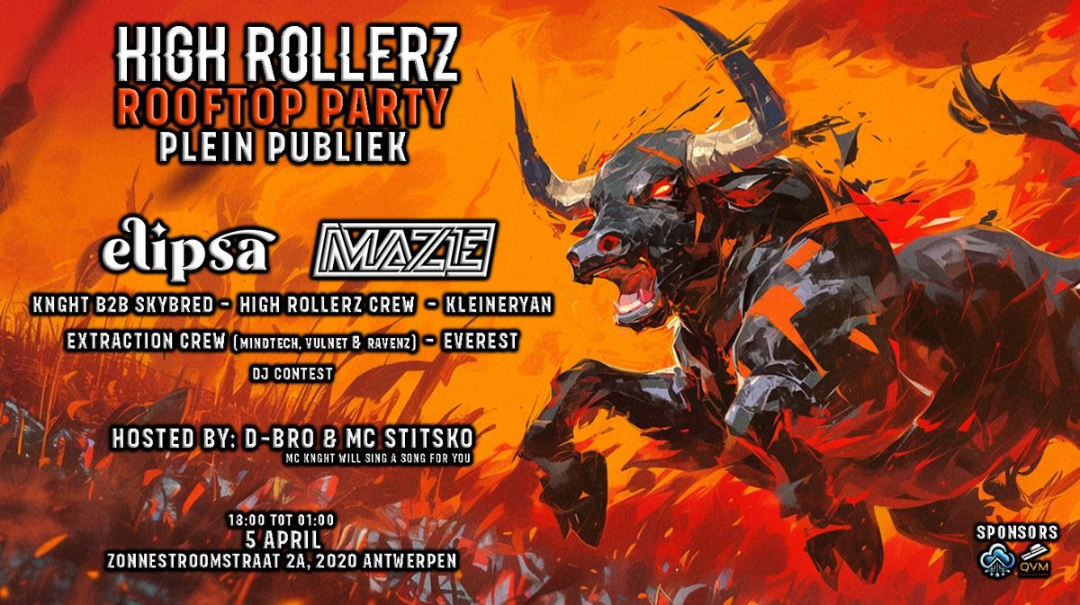 High Rollerz: Drum&Bass Rooftop Party 