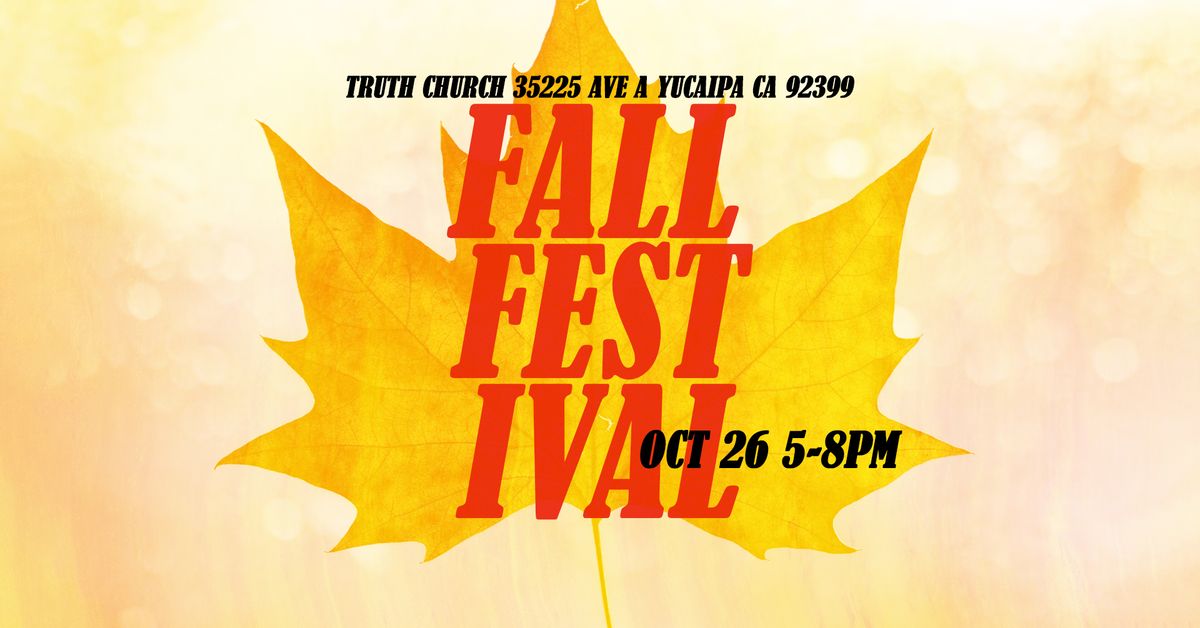 Fall Festival: FREE community event