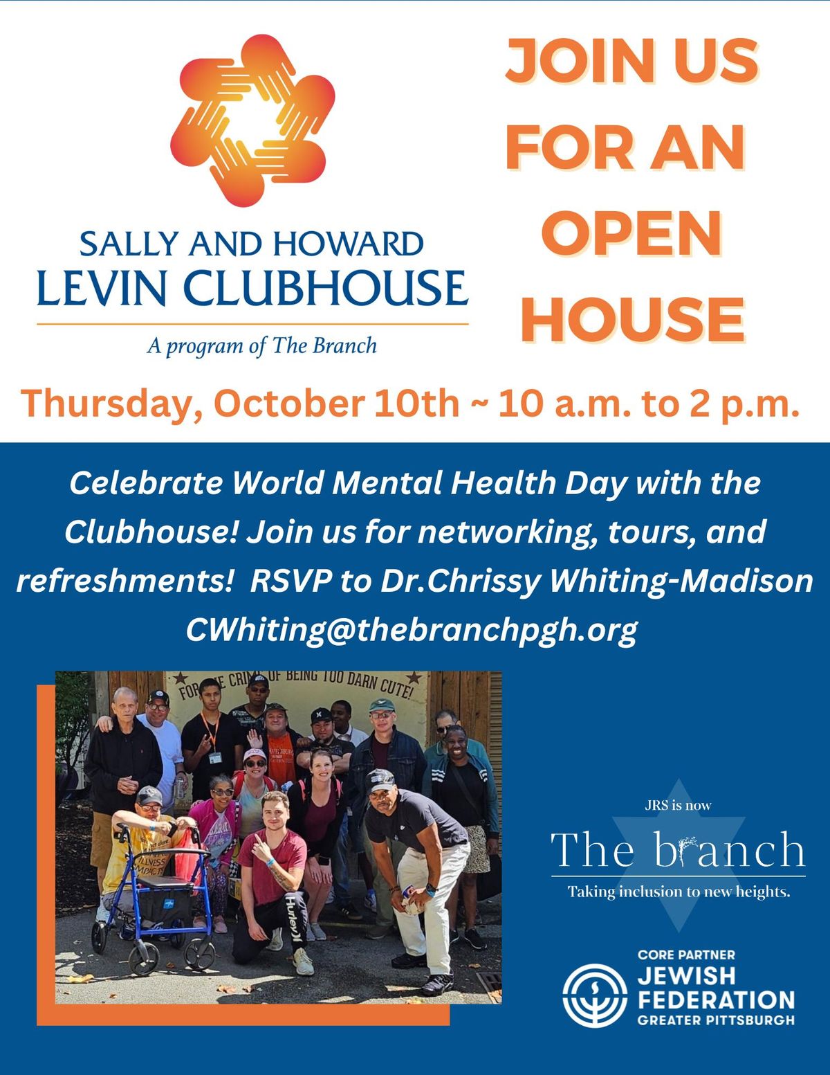 Celebrate World Mental Health Day with the Clubhouse!