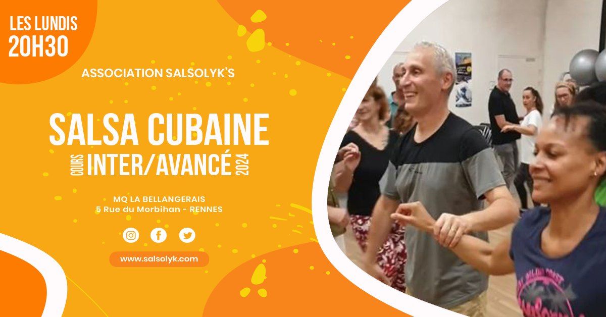 Cours de Salsa Cubaine Inter\/Avanc\u00e9 - Avec Hassane & V\u00e9ro