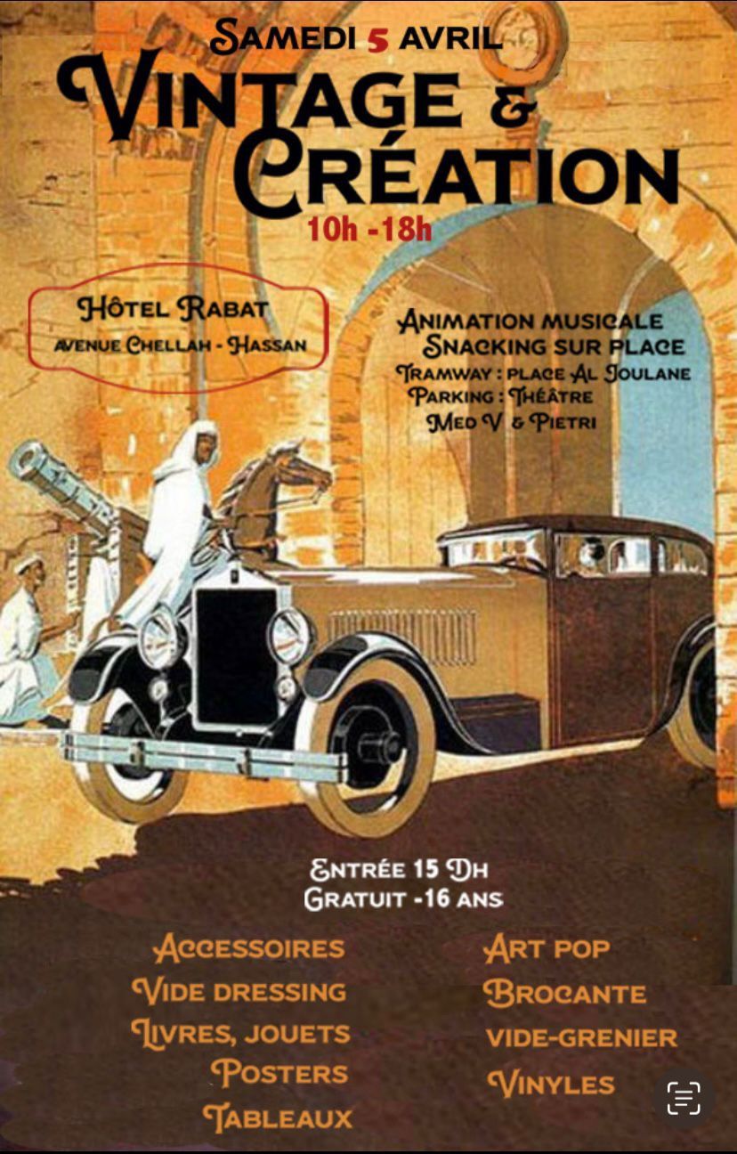 GRAND MARCH\u00c9 VINTAGE & CREATION SAMEDI 5 AVRIL ! \ud83d\ude0d