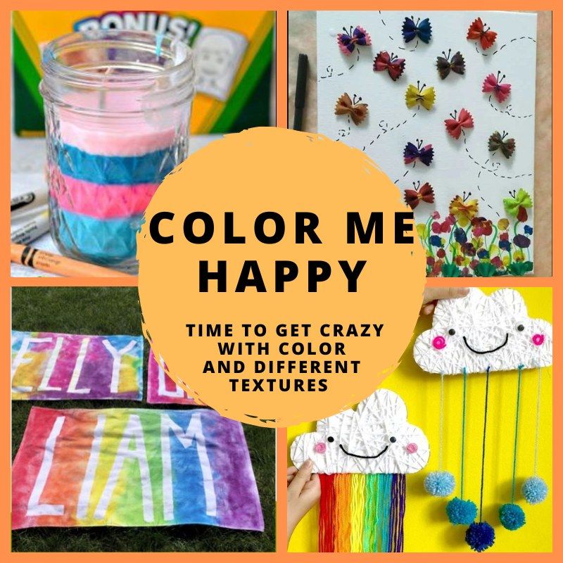Kids' Summer Art Camp - Week 3 - Color Me Happy