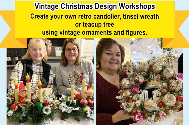 Vintage Christmas Design Workshops