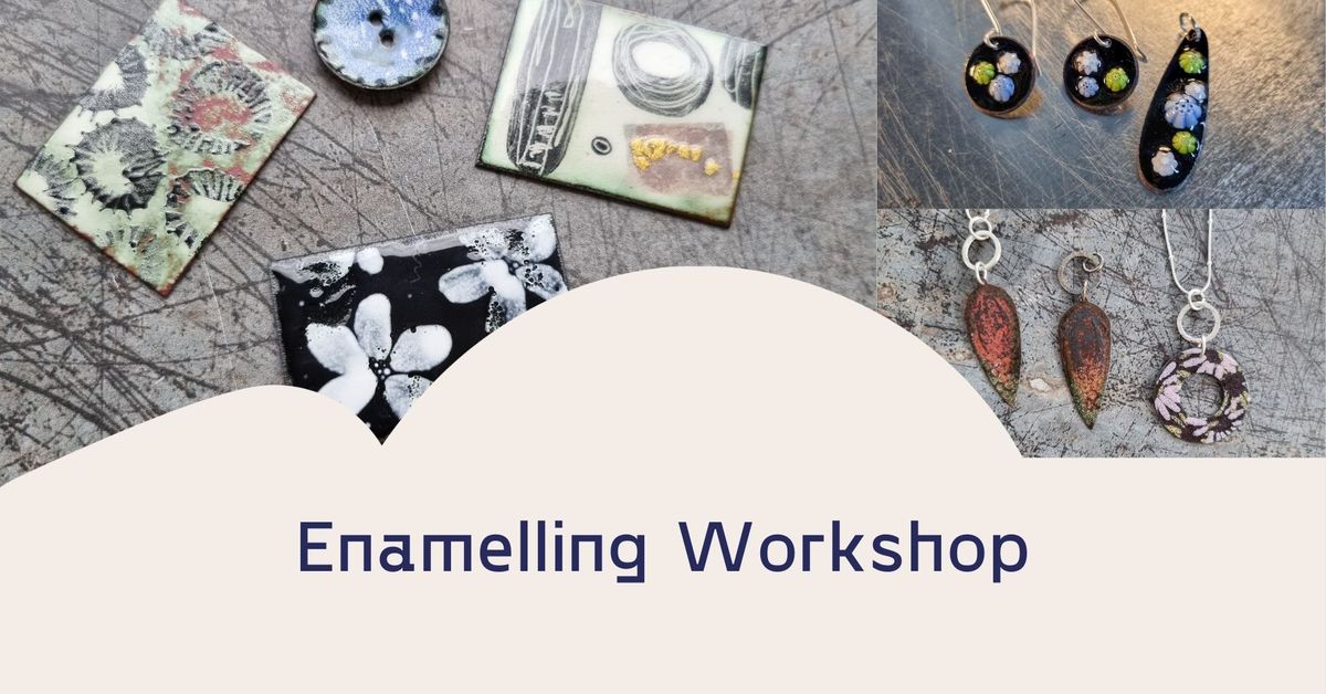 One day beginners enamelling workshop with Sophie Victoria Designs