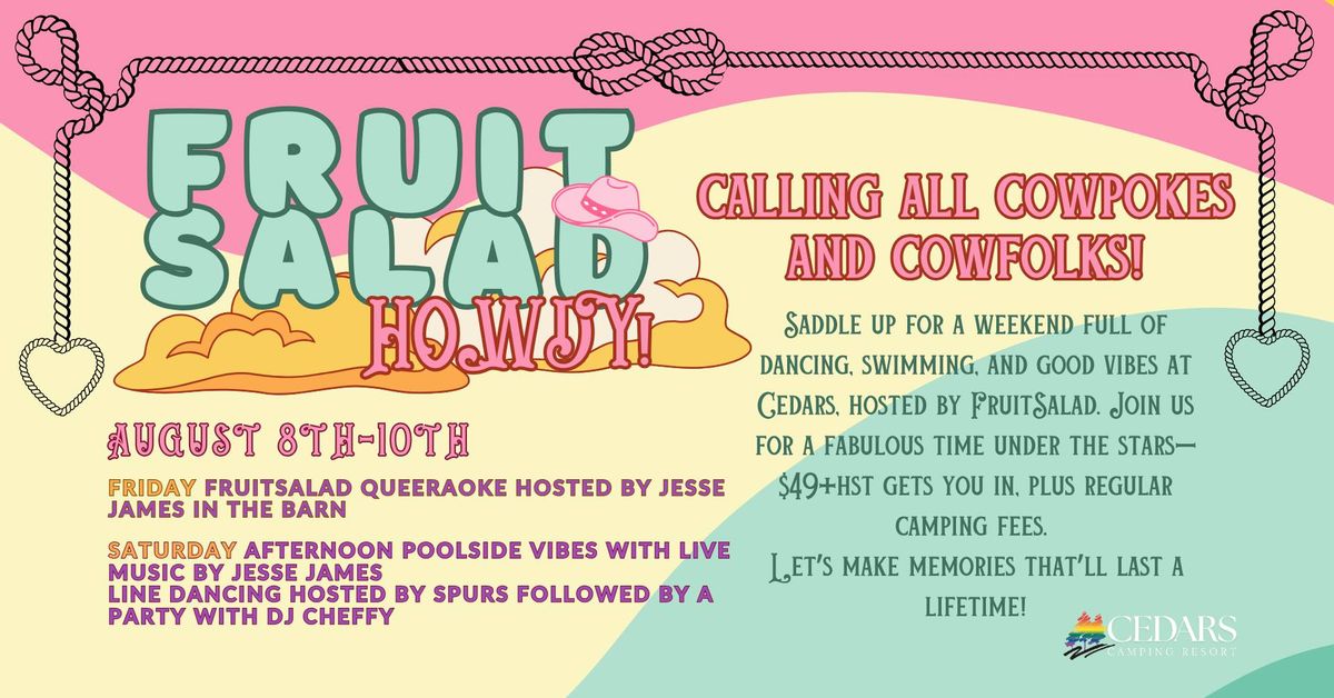 Fruit Salad - Howdy! Calling all Cowpokes and Cowfolks!